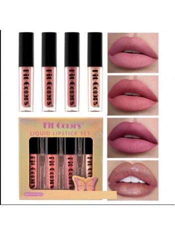 Набор матовых жидких помад