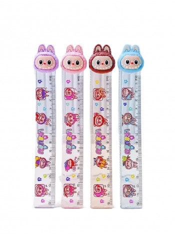 Линейка Лабубу с героями мультфильмов