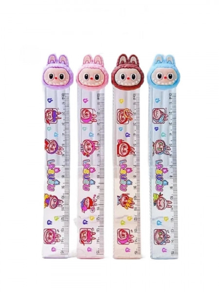 Линейка Лабубу с героями мультфильмов