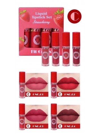 Подарочный набор матовых помад для губ