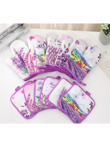 Кухонный набор 2/1 Рукавица и прихватка. 8-марта 