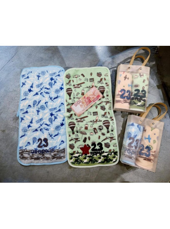 Подарочный набор 4в1 в сумке 23-февраля 