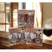 Вафельные кухонные полотенца в коробке 2 шт.