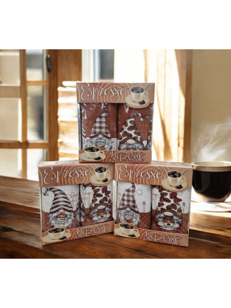 Вафельные кухонные полотенца в коробке 2 шт. Вафельные кухонные полотенца в коробке 2 шт.