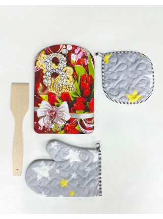 Подарочный кухонный набор, 8 марта Подарочный кухонный набор, 8 марта