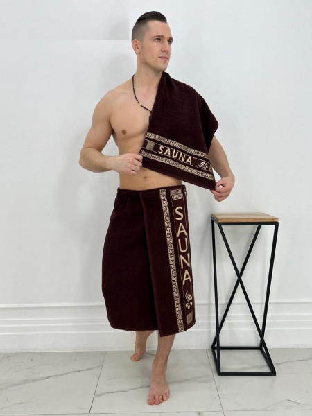 Набор мужской для сауна 2в1 Набор мужской для сауна 2в1