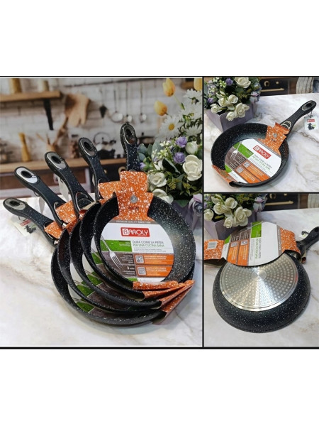 Сковорода с мраморной крошкой