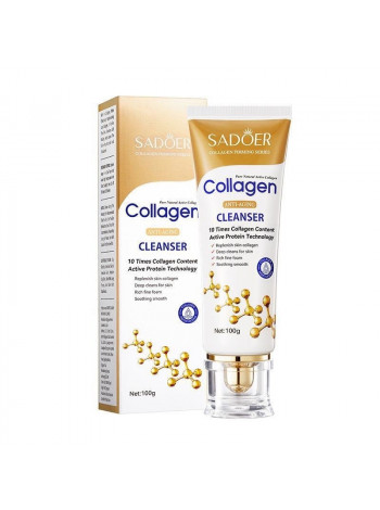 Пенка для умывания с коллагеном Sadoer Collagen