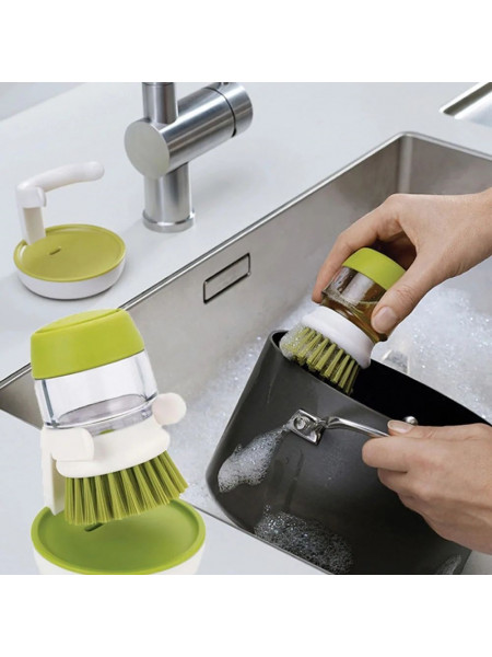 Щетка-дозатор для мытья посуды