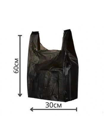 Пакет Черный средний (30×60) ~80шт 